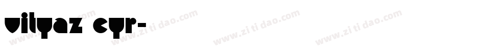 Vityaz cyr字体转换